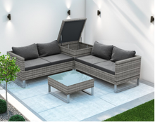 Load image into Gallery viewer, Super Storage Sofa Set - Hong Kong Rooftop Party
