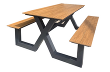 Load image into Gallery viewer, Wood Bench - Hong Kong Rooftop Party