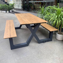 Load image into Gallery viewer, Wood Bench - Hong Kong Rooftop Party