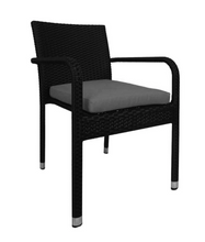 Load image into Gallery viewer, 4 Chair Dining set, Grey cushions - Hong Kong Rooftop Party
