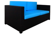 Load image into Gallery viewer, Relax Sofa Set, Blue Cushions - Hong Kong Rooftop Party