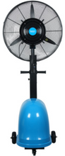 Load image into Gallery viewer, Standard Misting Fan, Blue - Hong Kong Rooftop Party