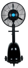 Load image into Gallery viewer, Standard Misting Fan, Black - Hong Kong Rooftop Party