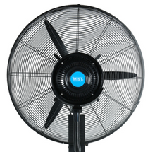 Load image into Gallery viewer, Adjustable Standard Misting Fan, Blue - Hong Kong Rooftop Party