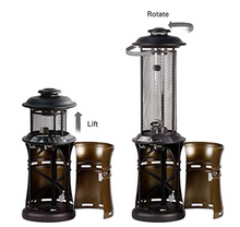 Load image into Gallery viewer, Deluxe Gas Heater Stainless Steel, with Rain Cover - Hong Kong Rooftop Party
