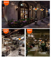 Load image into Gallery viewer, Gas Heater Stainless Steel, with Rain Cover - Hong Kong Rooftop Party