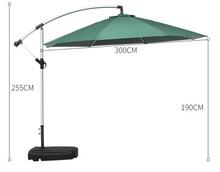 Load image into Gallery viewer, Side-Pole Water Base Umbrella, White - Hong Kong Rooftop Party