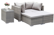 Load image into Gallery viewer, Couple Chill Sofa Set, Grey or Brown - Hong Kong Rooftop Party
