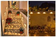 Load image into Gallery viewer, Solar LED Wall Spots - Hong Kong Rooftop Party