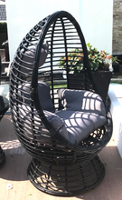 Load image into Gallery viewer, Birds Nest Chair, Black or Brown - Hong Kong Rooftop Party