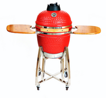 Load image into Gallery viewer, Kamado BBQ 18' Black/Green/Red - Hong Kong Rooftop Party