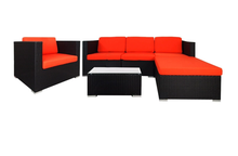 Load image into Gallery viewer, Super Chill Sofa Set, Red Cushion - Hong Kong Rooftop Party