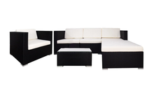 Load image into Gallery viewer, Super Chill Sofa Set, White Cushions - Hong Kong Rooftop Party