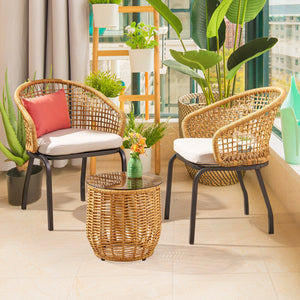 Provence Chairs set, Beige or Grey - Hong Kong Rooftop Party