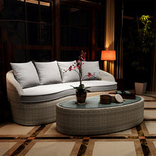 Load image into Gallery viewer, Orchid Sofa Set, Beige - Hong Kong Rooftop Party
