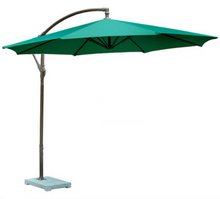 Load image into Gallery viewer, Side-Pole Marble Base Umbrella, Green - Hong Kong Rooftop Party
