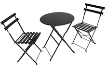 Load image into Gallery viewer, Bistro set, Black - Hong Kong Rooftop Party
