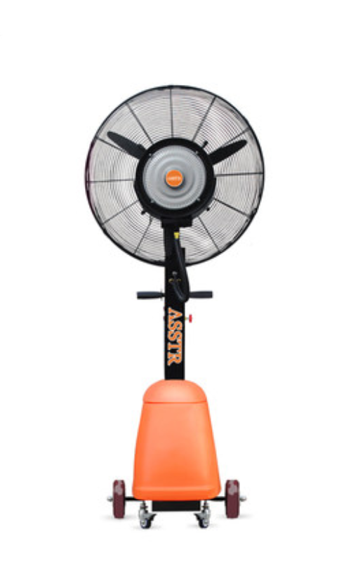 Deluxe Misting Fan, Orange - Hong Kong Rooftop Party