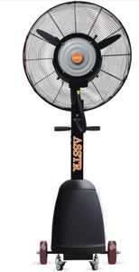 Deluxe Misting Fan, Black - Hong Kong Rooftop Party