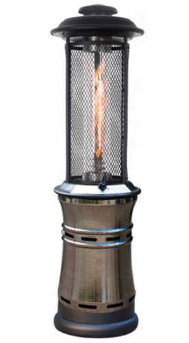Deluxe Gas Heater Stainless Steel, with Rain Cover - Hong Kong Rooftop Party