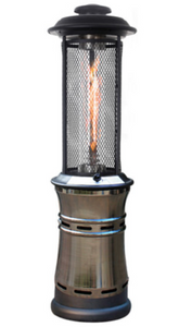 Deluxe Gas Heater Stainless Steel, with Rain Cover - Hong Kong Rooftop Party