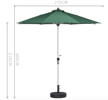 Load image into Gallery viewer, Center-Pole Umbrella Water Base, Green - Hong Kong Rooftop Party
