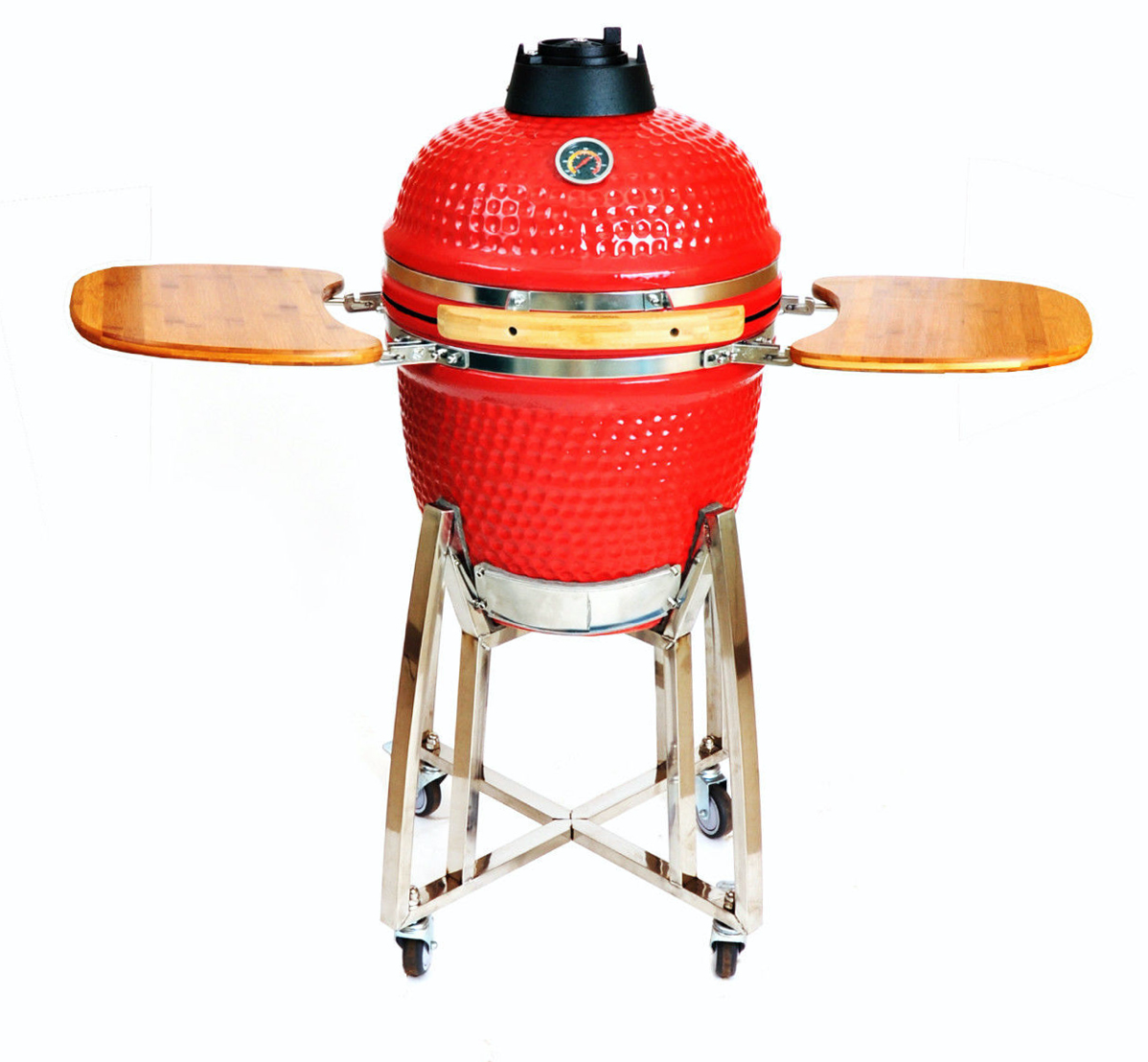 Kamado BBQ 18' Black/Green/Red Hong Kong Rooftop Party