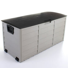 Load image into Gallery viewer, Outdoor Storage Box Plastic Wood, Green - Hong Kong Rooftop Party
