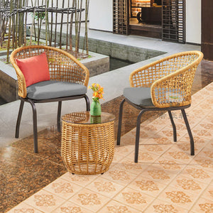 Provence Chairs set, Beige or Grey - Hong Kong Rooftop Party